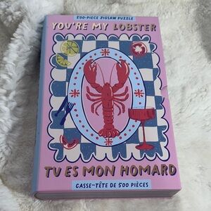 Coastal lobster 500 piece jigsaw puzzle